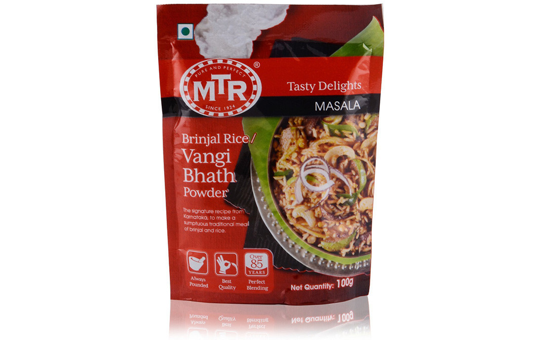 MTR Brinjal Rice/ Vangi Bhath Powder    Pack  100 grams